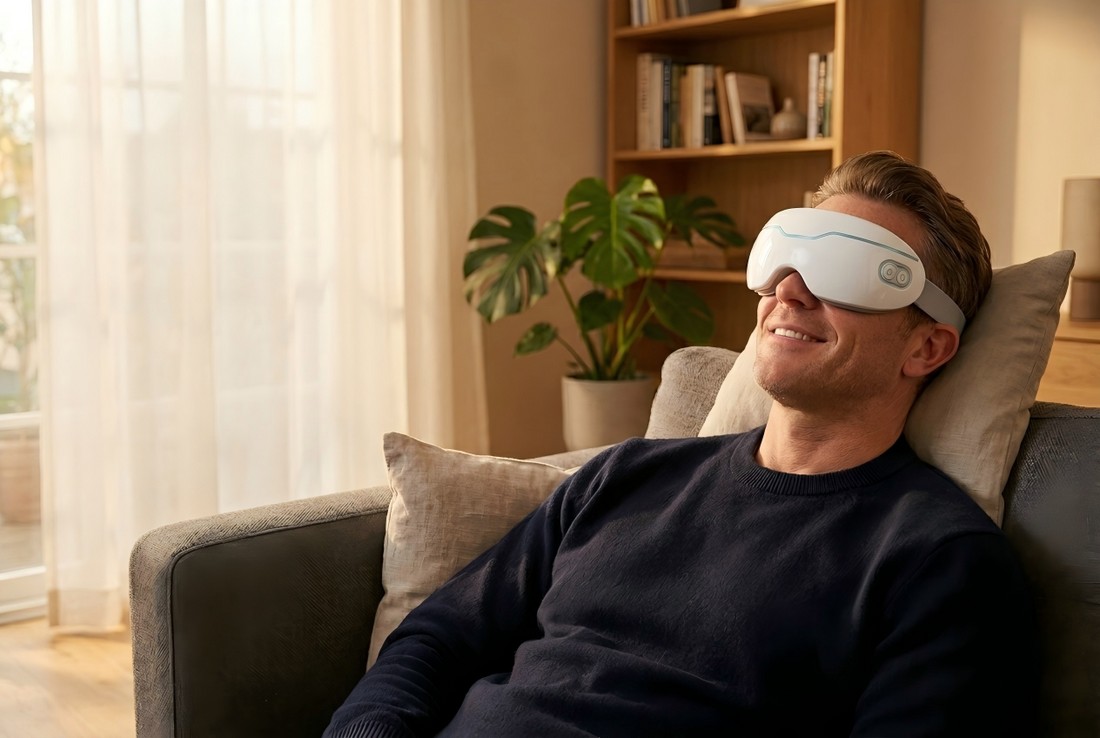 Smart Steam Eye Massager: Relieve Dry Eyes & Digital Strain