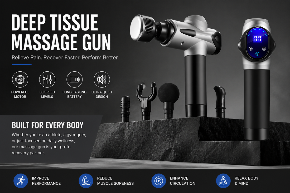 Science of Muscle Recovery: Benefits of Thermal Massage Guns