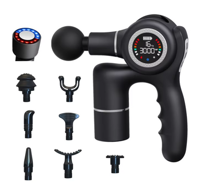 WayOne Elite Thermal Massage Gun | 12mm Deep Tissue Recovery