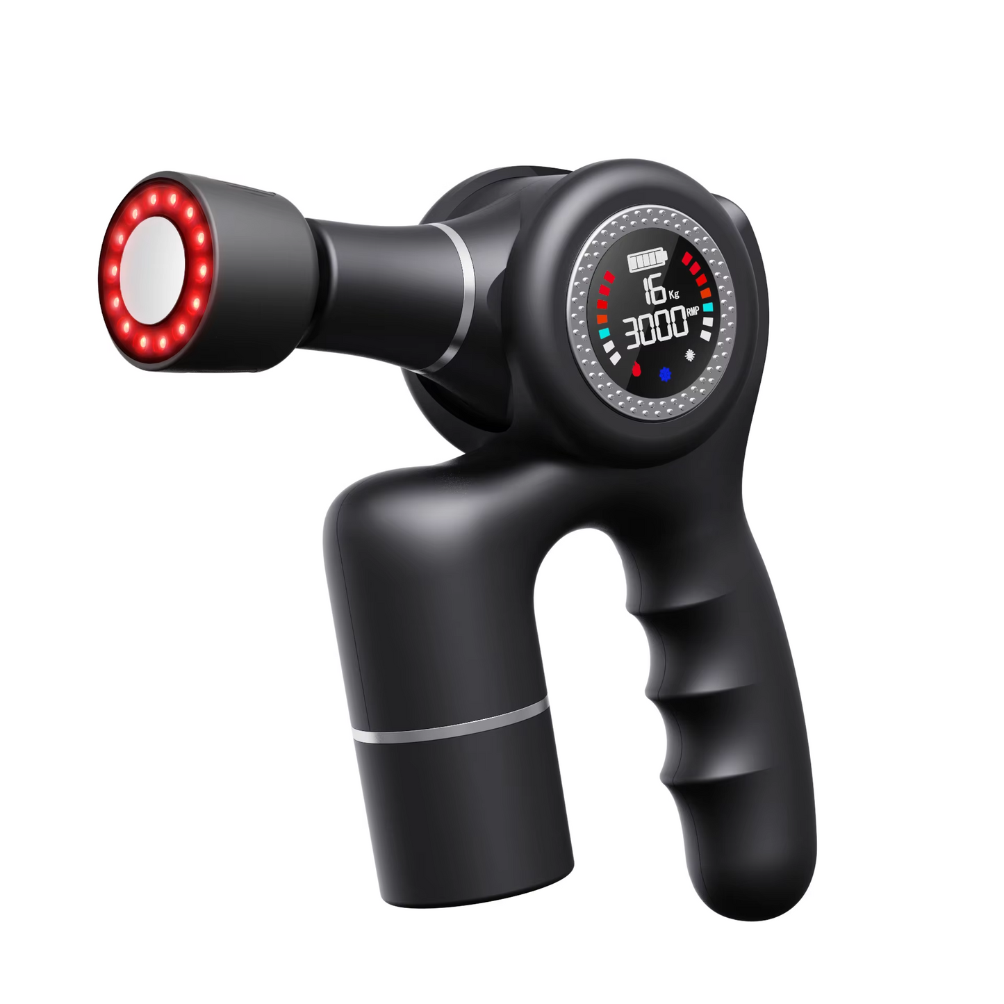 WayOne Elite Thermal Massage Gun | 12mm Deep Tissue Recovery