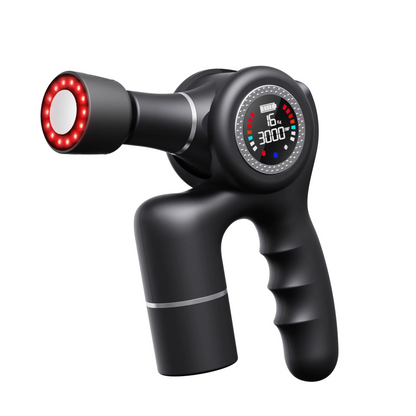 WayOne Elite Thermal Massage Gun | 12mm Deep Tissue Recovery
