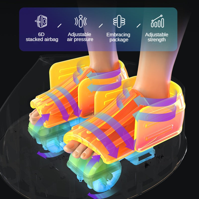 WayOne 6D Smart Foot Massager | Air Compression & Infrared Heat
