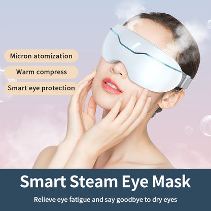WayOne Smart Steam Eye Massager | Heated Mask for Eye Relief