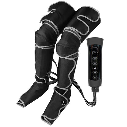 WayOne Air Compression Leg Massager | Full-Leg Heat & Vibration