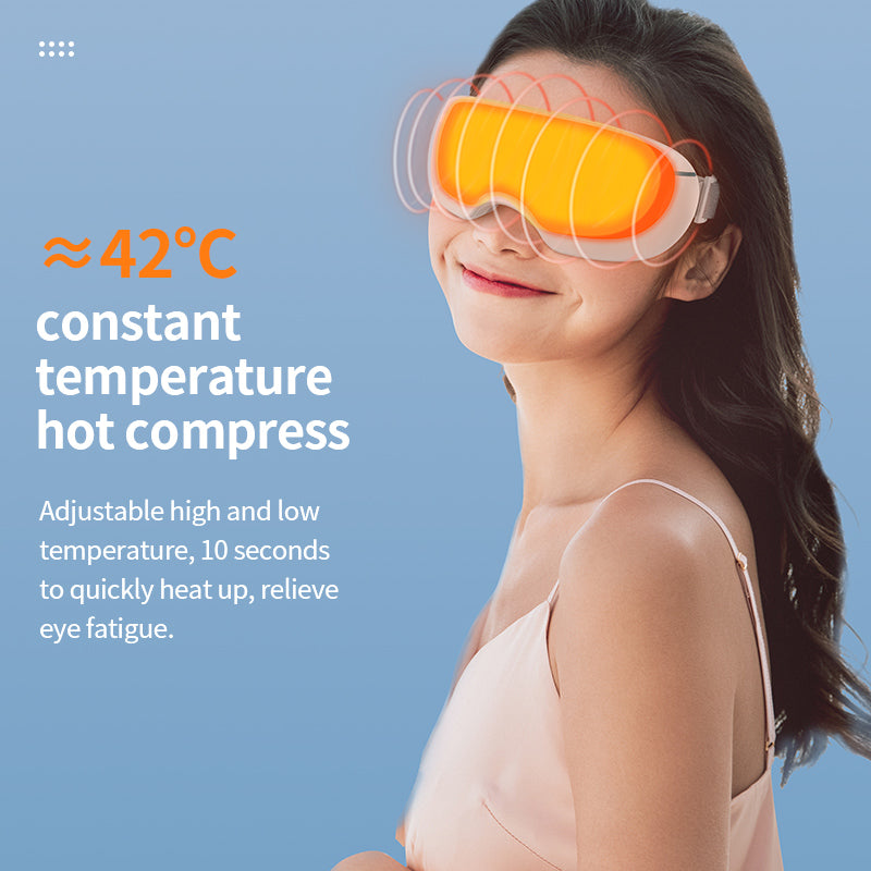 WayOne Smart Steam Eye Massager | Heated Mask for Eye Relief