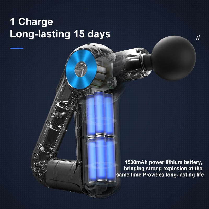 WayOne AI Smart Massage Gun | 9-Speed Deep Tissue Recovery & 9 Heads
