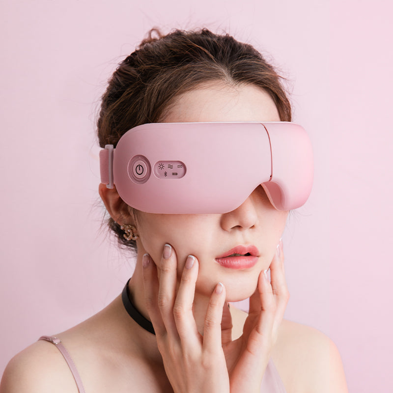 WayOne Smart Eye Massager | Heated Air Compression Mask for Dry Eyes