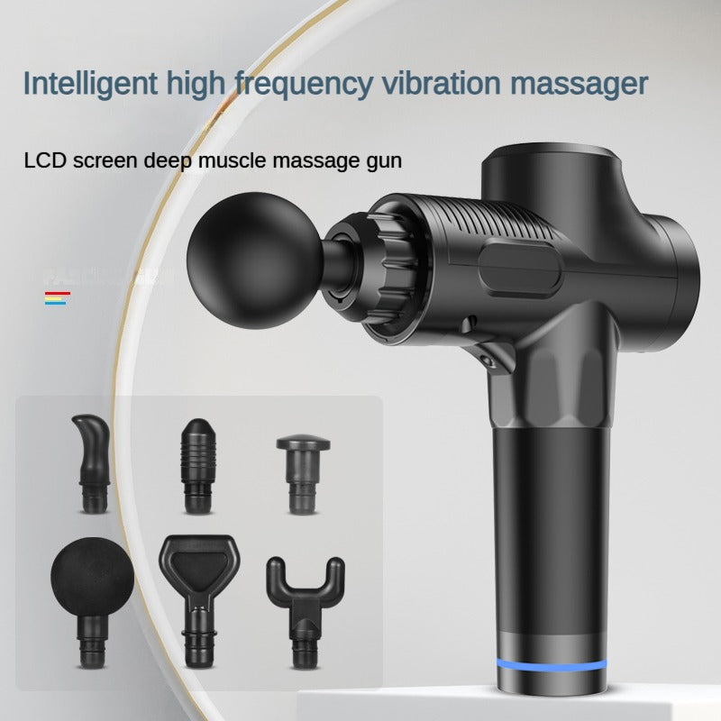 WayOne Deep Tissue Massage Gun | 12mm Percussion & LCD Display