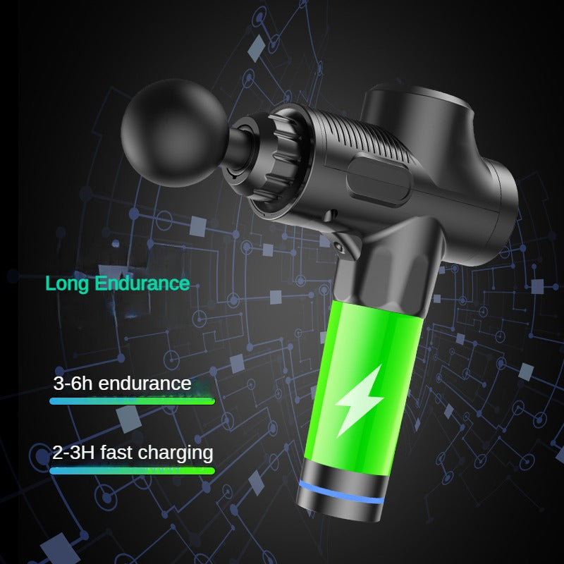 WayOne Deep Tissue Massage Gun | 12mm Percussion & LCD Display