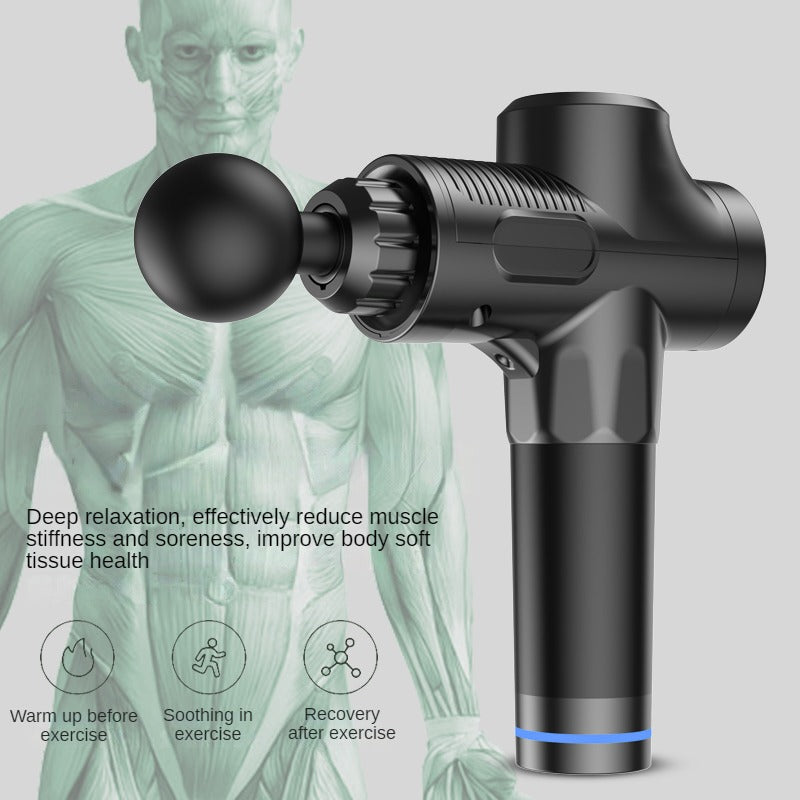 WayOne Deep Tissue Massage Gun | 12mm Percussion & LCD Display