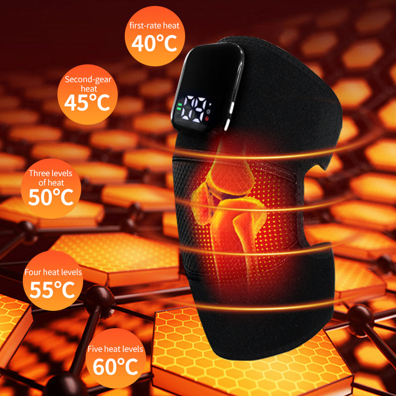 WayOne Red Light Knee Massager | 5-Level Heat & Vibration